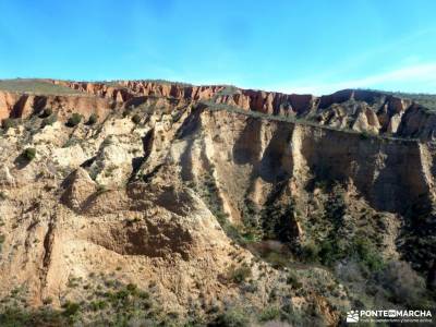 Cárcavas Alpedrete de la Sierra y Cerro Negro; senderismo organizado excursiones programadas